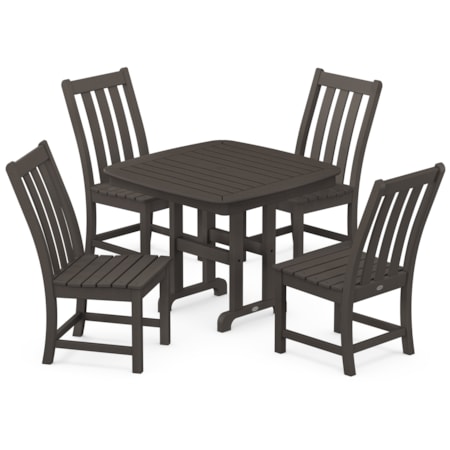 Vineyard 5-Piece Side Chair Dining Set