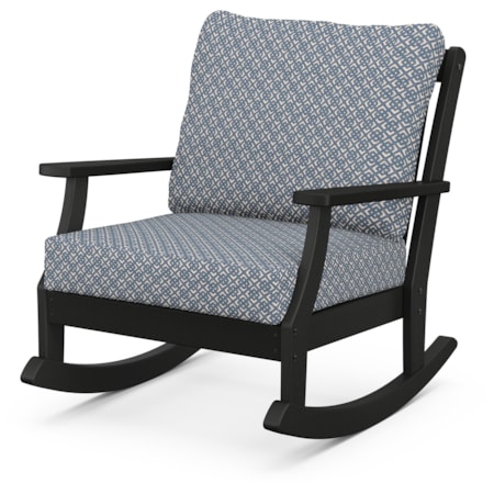 Deep Seating Rocking Chair