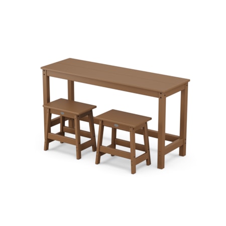 Stool 3-Piece Balcony Set