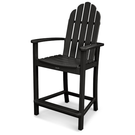 Classic Adirondack Counter Chair