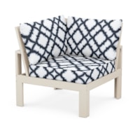 Sand / Trellis Marine Indigo