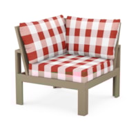 Vintage Sahara / Buffalo Plaid Crimson