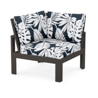 Vintage Coffee / Leaf Marine Indigo