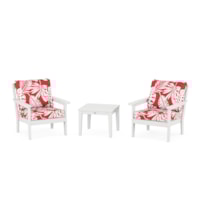 White / Leaf Crimson