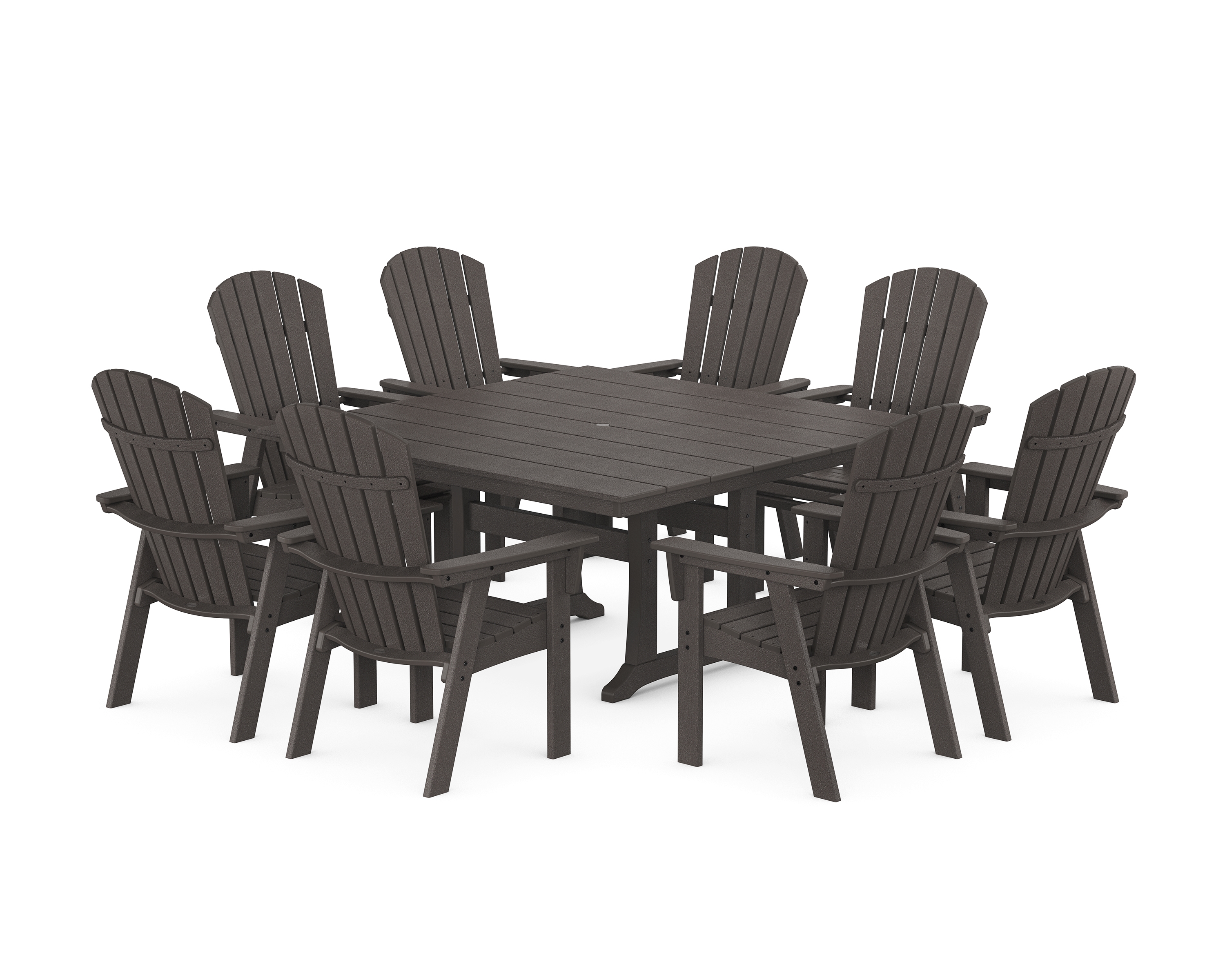 Adirondack 9-Piece Square Dining Set