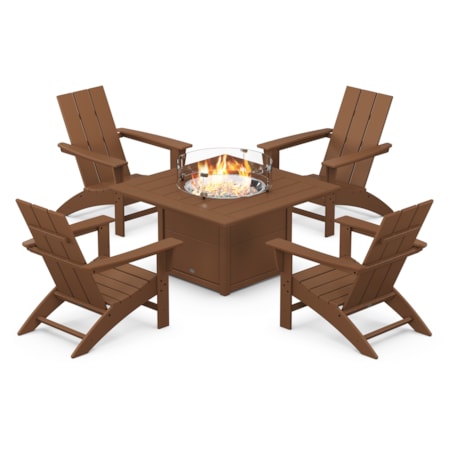 5-Piece Adirondack Chair Conversation Set