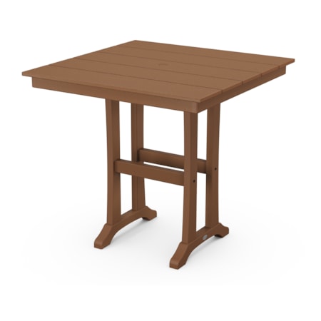 Farmhouse Trestle 37" Counter Table