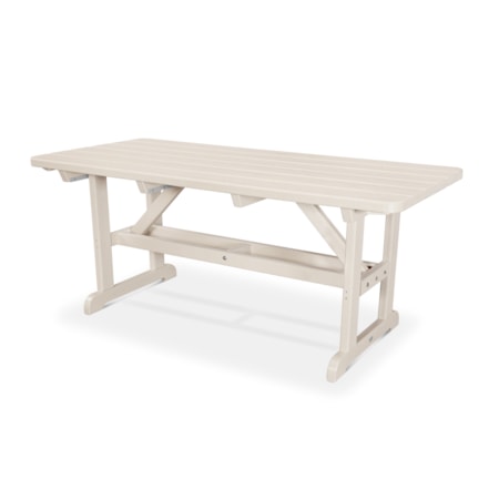 Park 33" X 70" Harvester Picnic Table