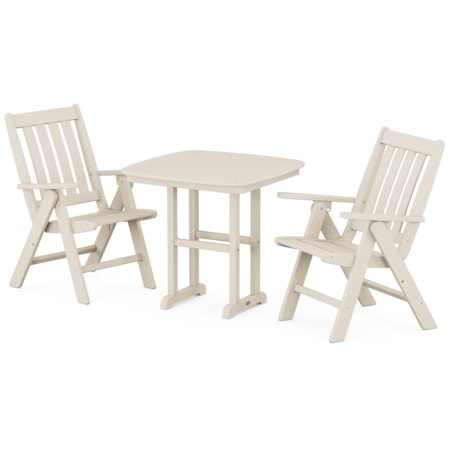 Chair 3-Piece Dining Set