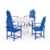Pacific Blue / White