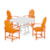 Tangerine / White