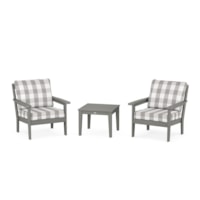 Slate Grey / Buffalo Plaid Grey Mist