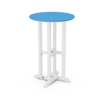 White / Pacific Blue