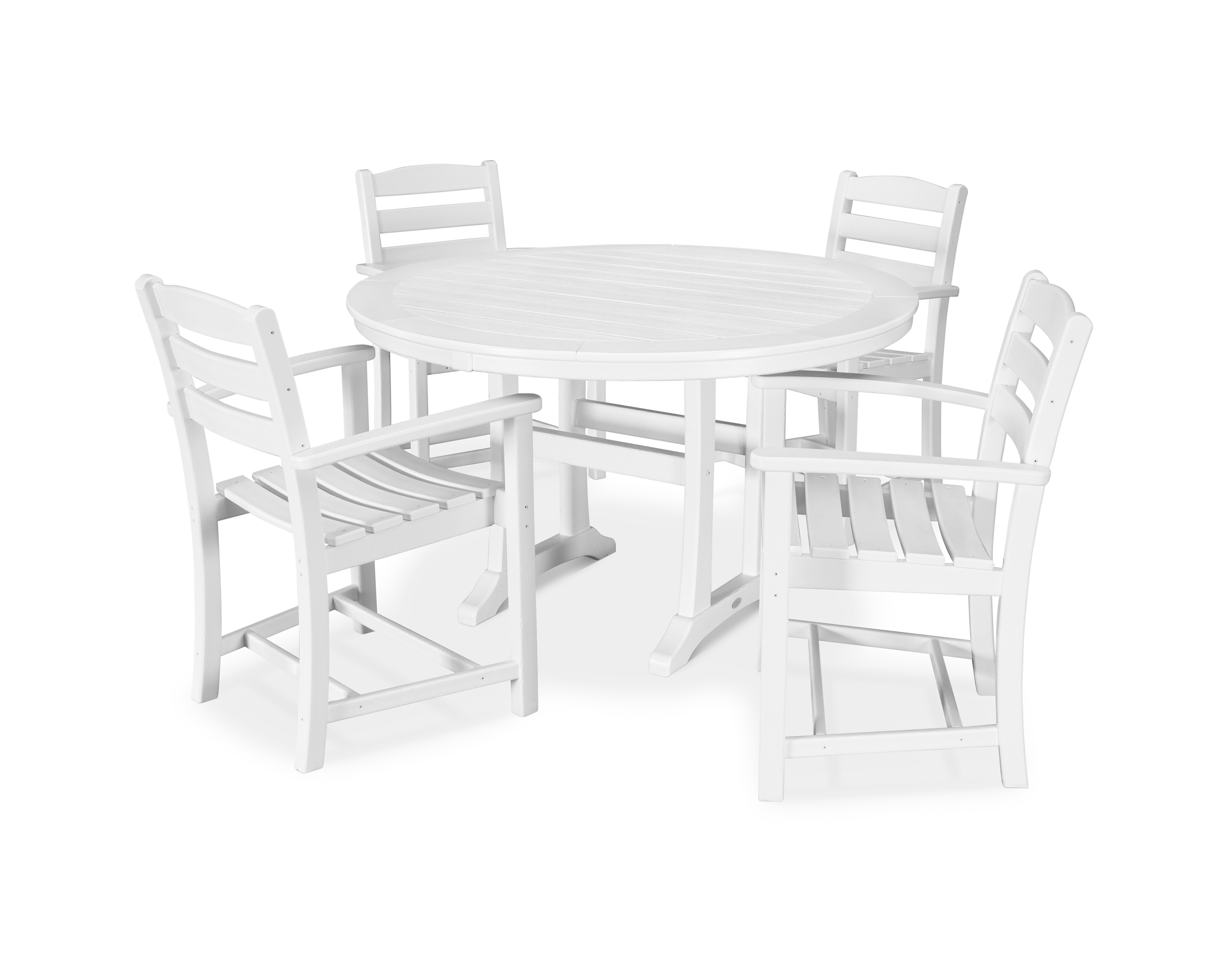 La Casa Café 5-Piece Arm Chair Dining Set