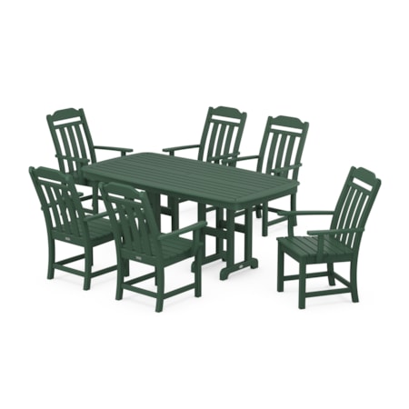 Cottage Arm Chair 7-Piece Dining Set