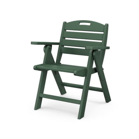 Nautical Folding Lowback Chair