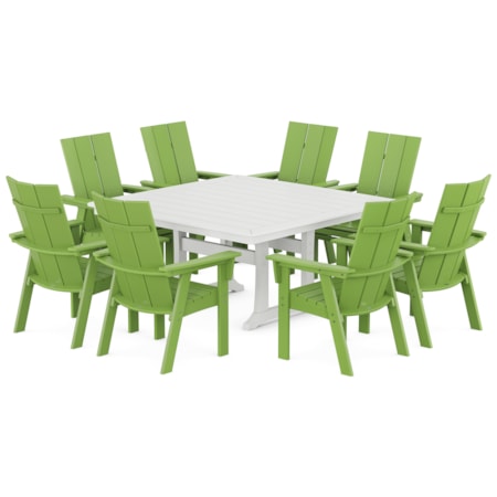Adirondack 9-Piece Square Dining Set