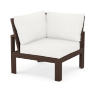 Mahogany / Natural Linen