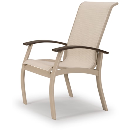 Sling Armchair w/Polymer Accents