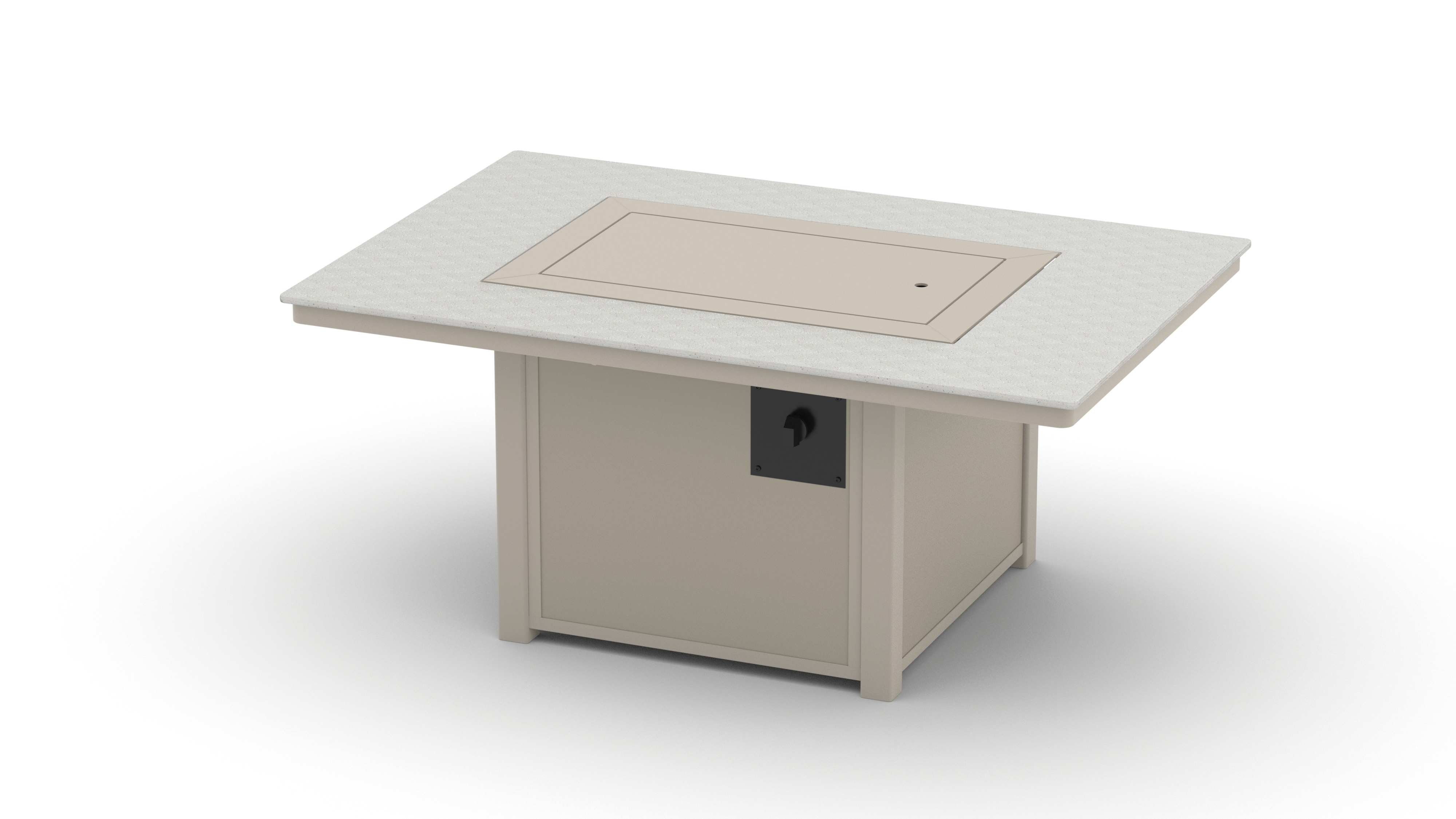 54" x 36" Rect. Fire Table w/Lid Included