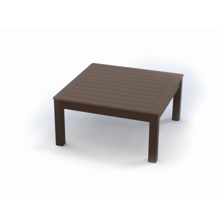 28.5" Sq. Poly-Top Attachable Table w/Clips