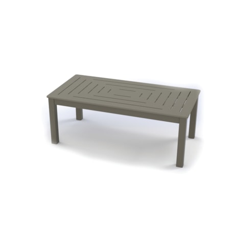 48" Rectangular Coffee Table w/Dash-Top