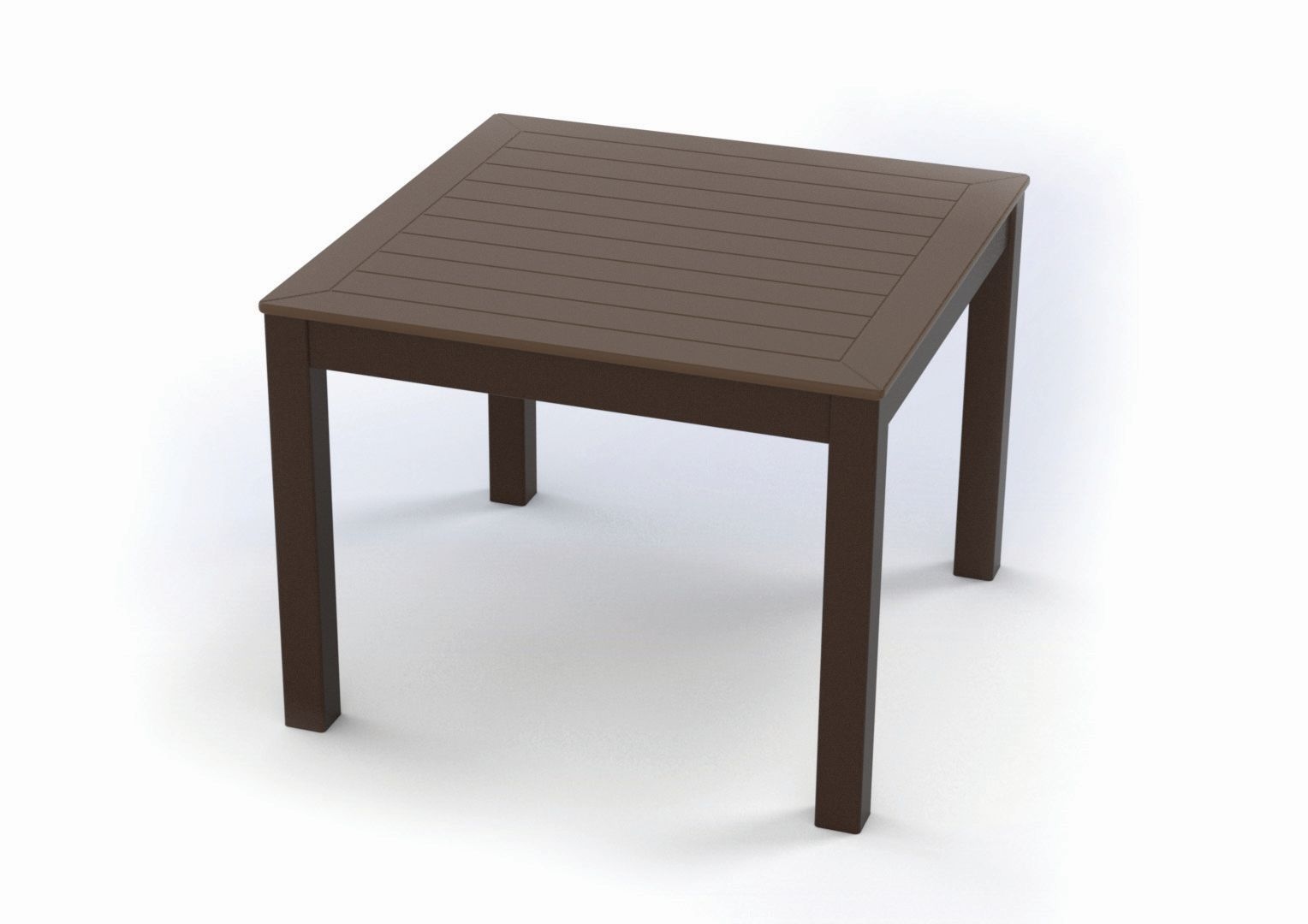 Telescope MGP-Top Tables Rustic Polymer Top Attachable Corner Table