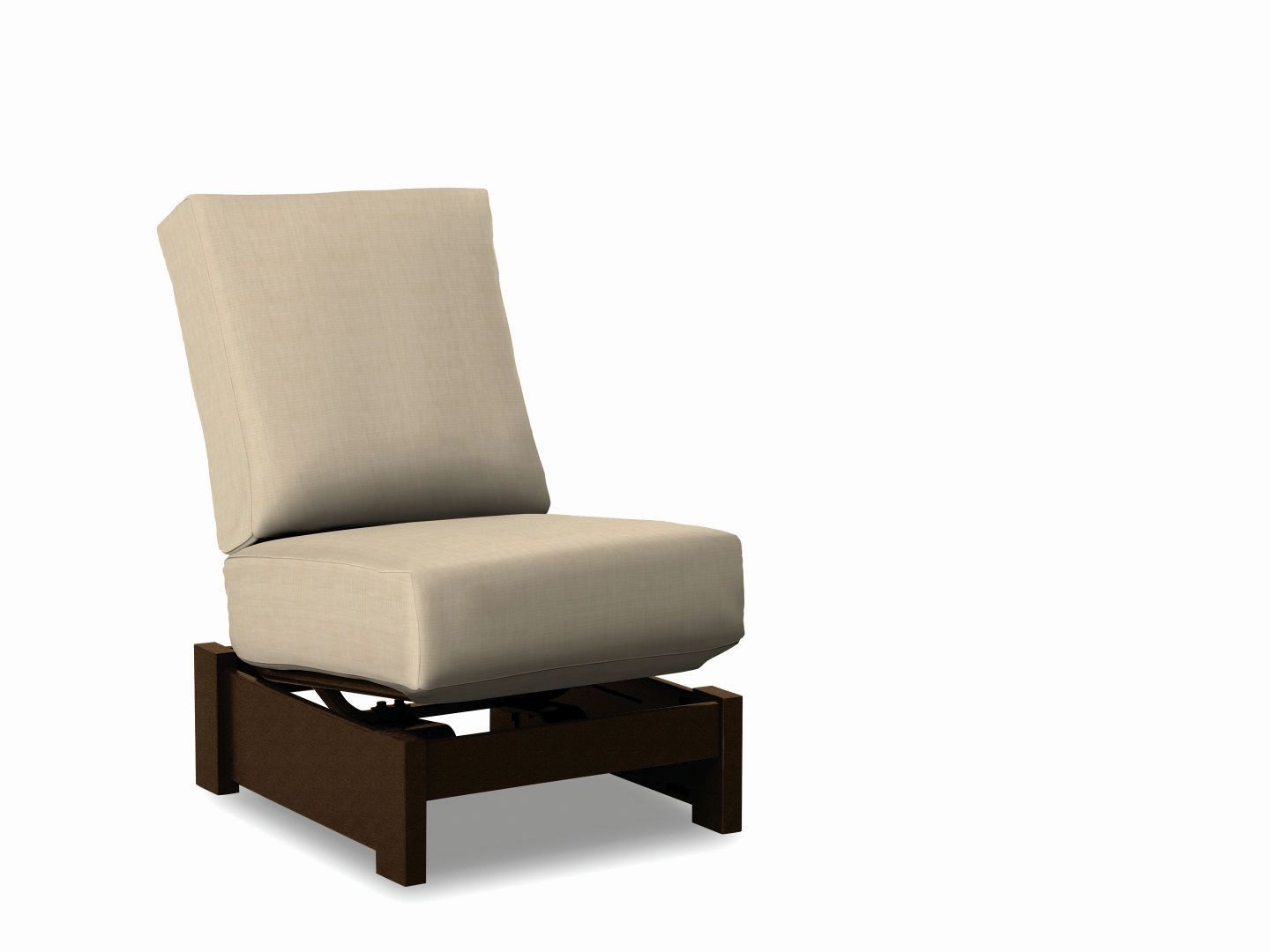Armless Single-Seat Fixed Section