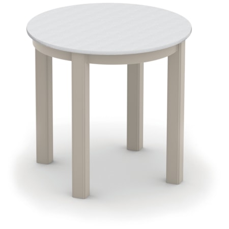 21" Round End Table