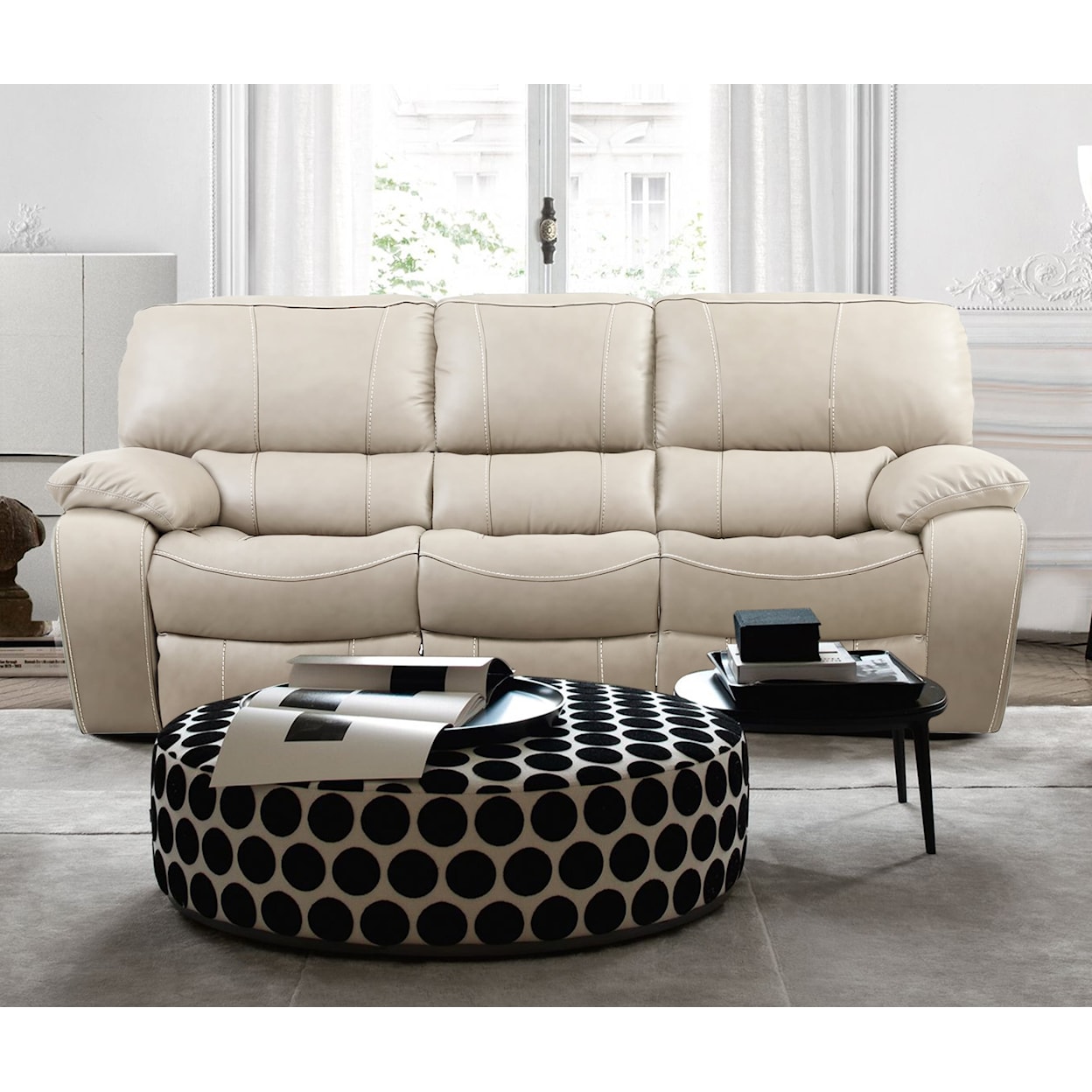 Cheers UX8625M Dual Leather Reclining Sofa
