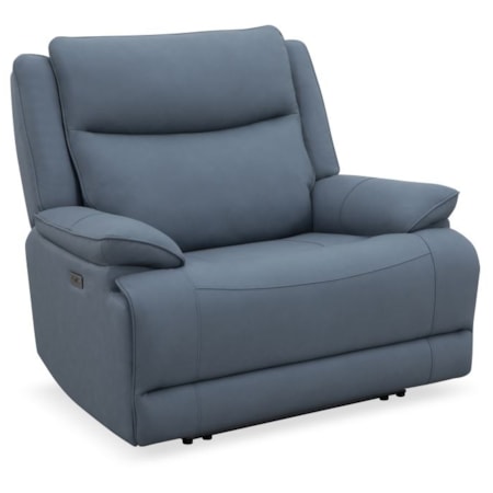Power Leather Recliner
