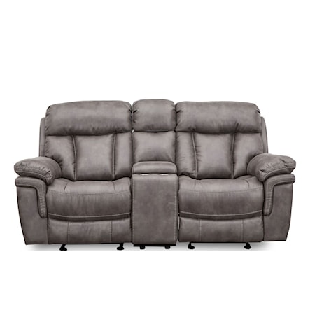 Wallhugger Console Reclining Loveseat