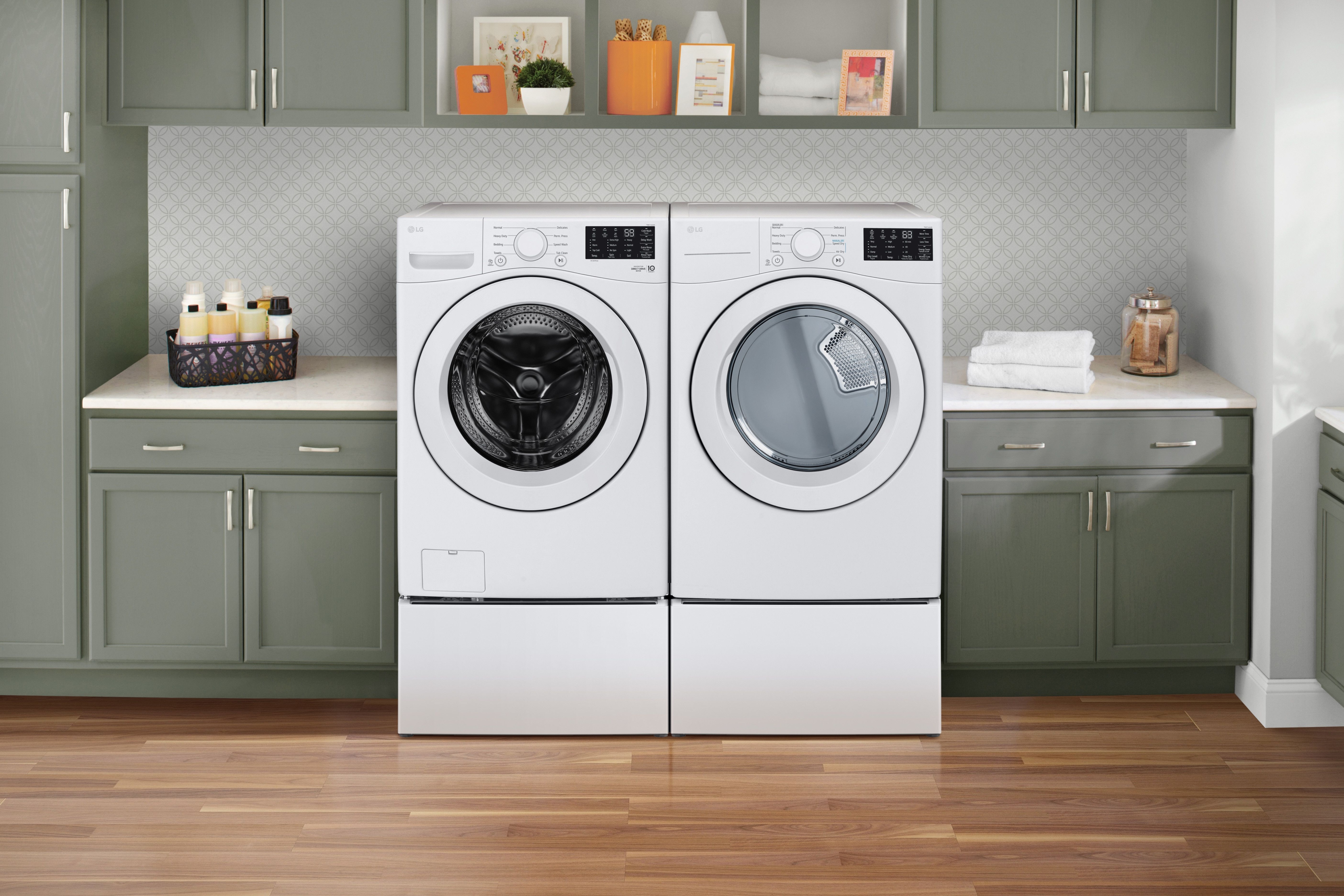 LG Appliances Laundry 5.0 cu. ft. Front Load Washer in White