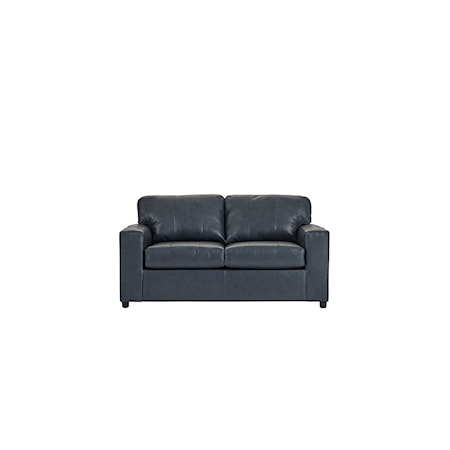 Leather Loveseat