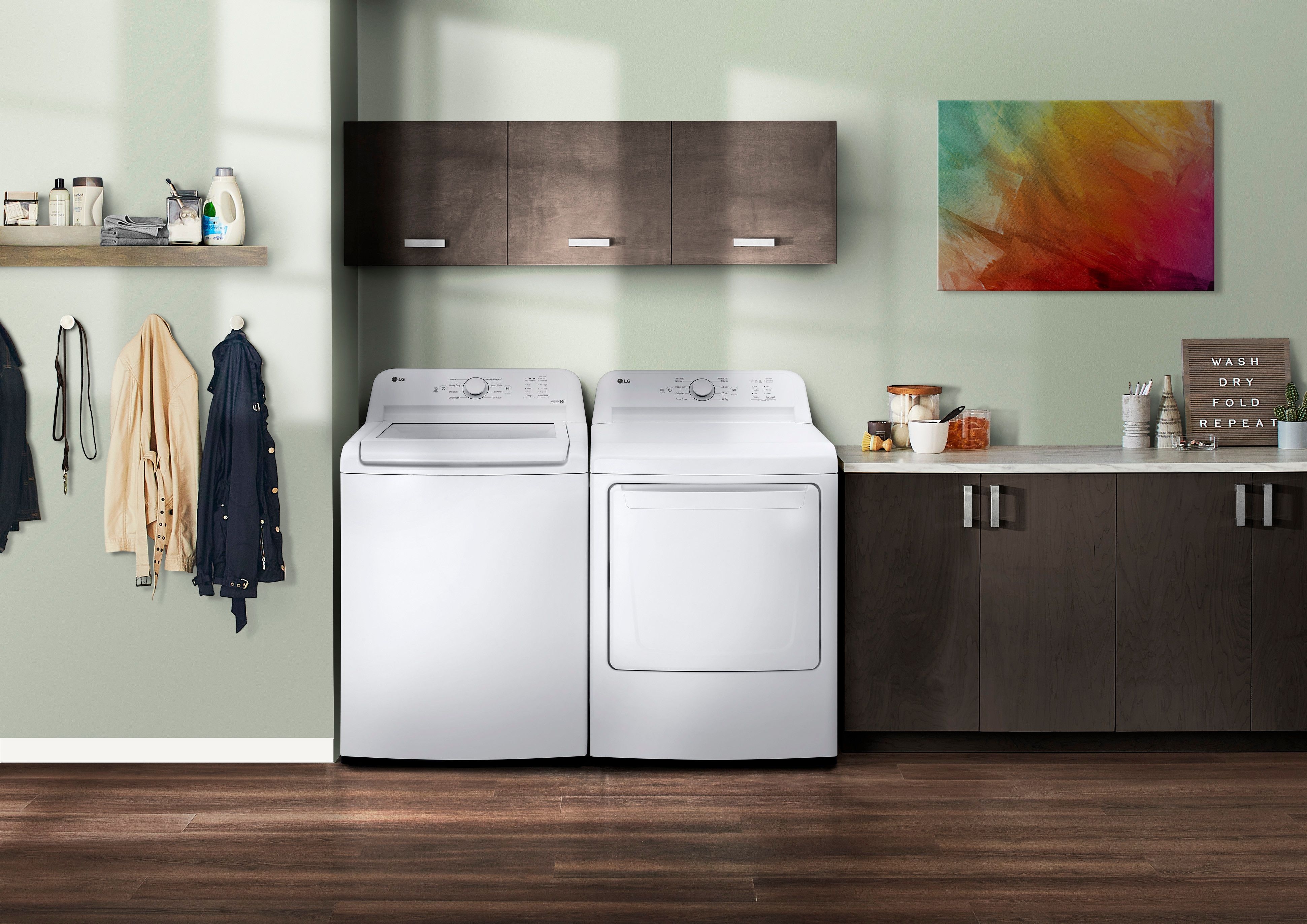 LG Appliances Laundry 7.3 cu. ft. Electric Dryer in White