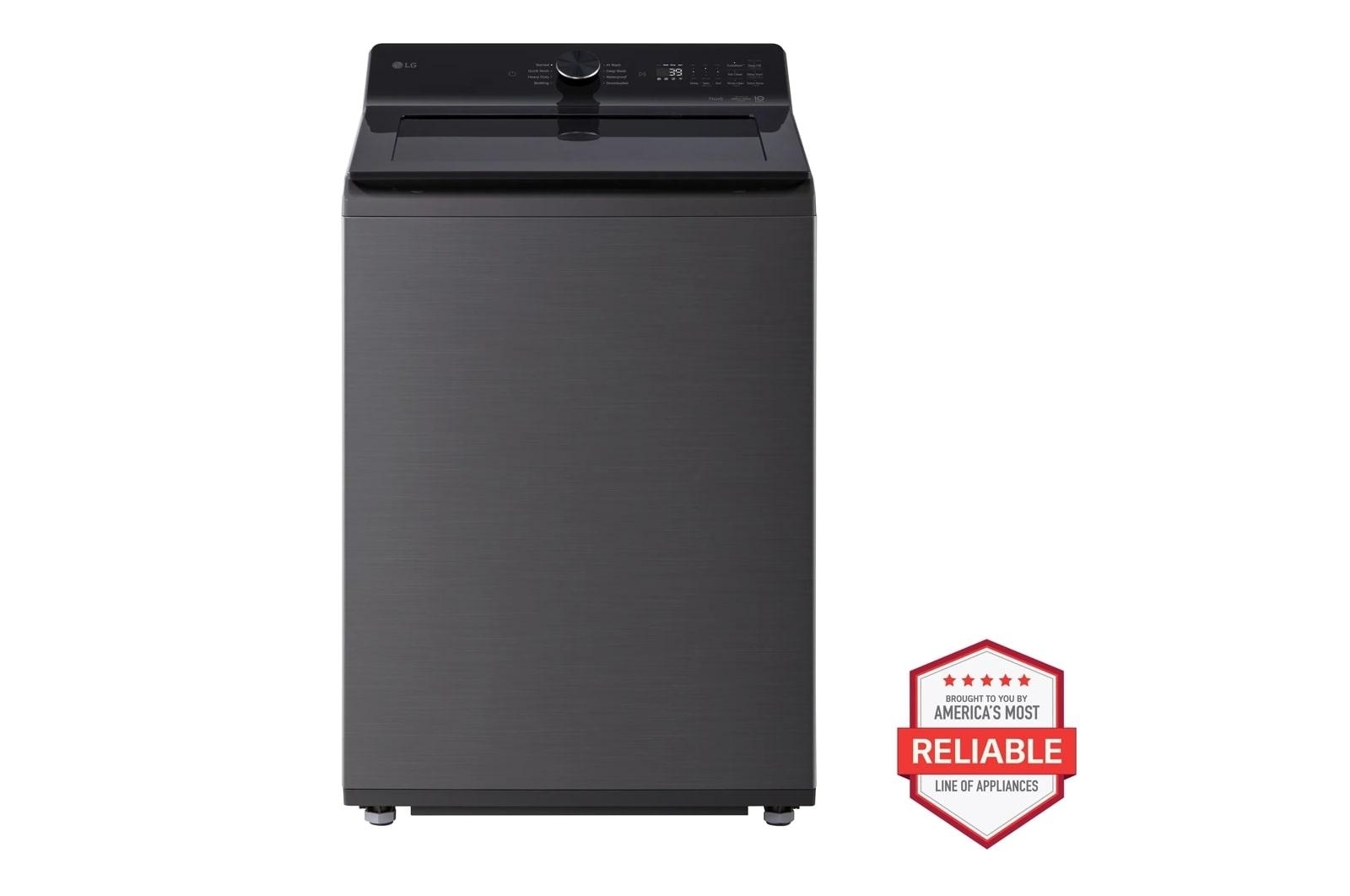 5.0 cu. ft. Top Load Washer in Black