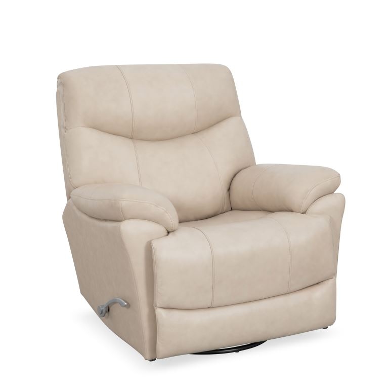 Leather Swivel Recliner
