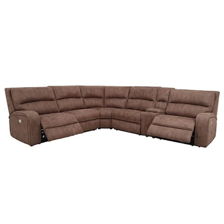 6-Piece Power Reclining Sectional