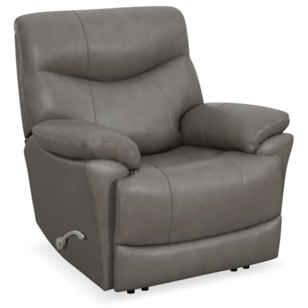 Leather Swivel Recliner