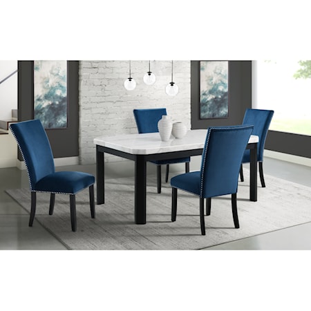 5-Piece Dining Table and Chair Set