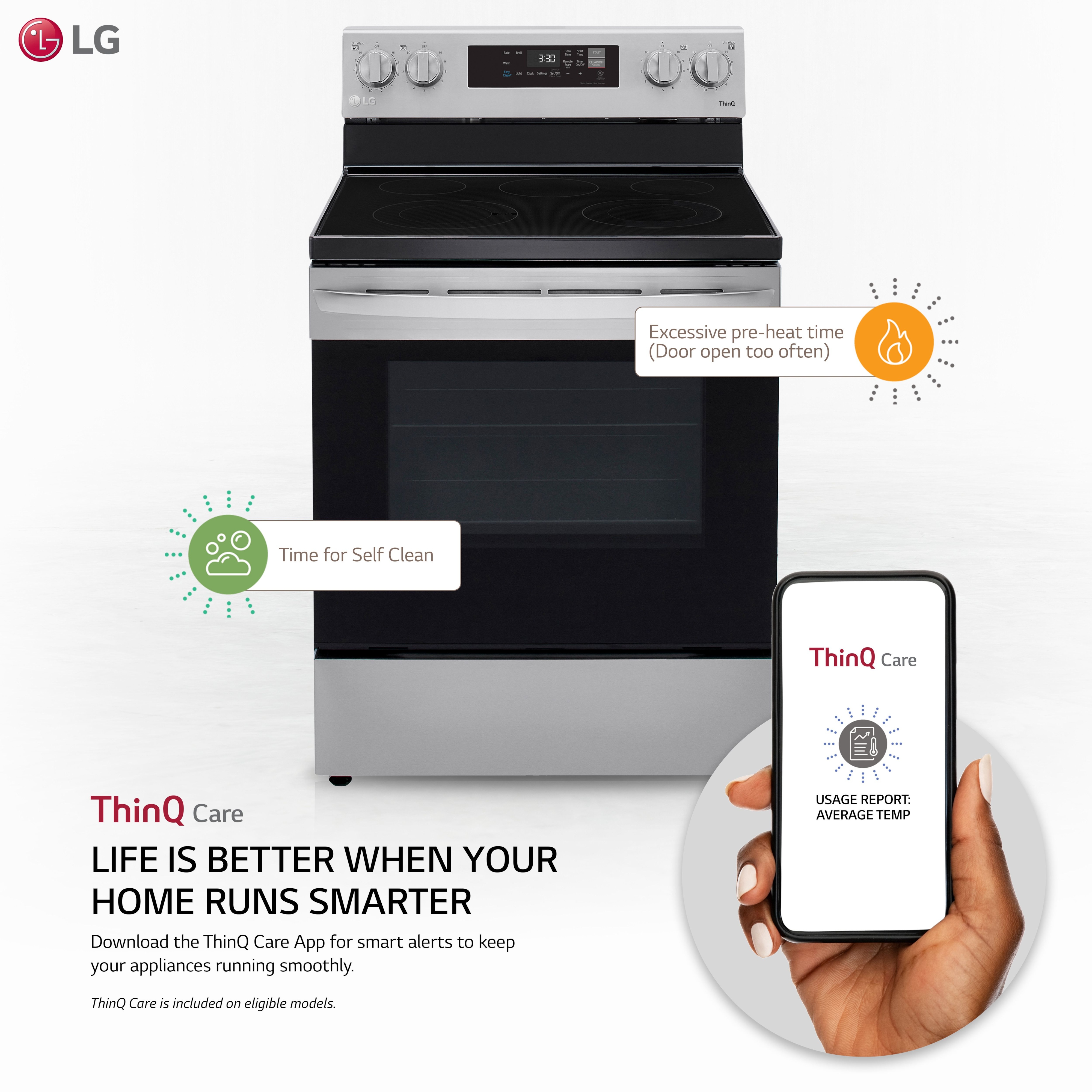 LG Appliances Electric Ranges 6.3 cu. ft Electric Range