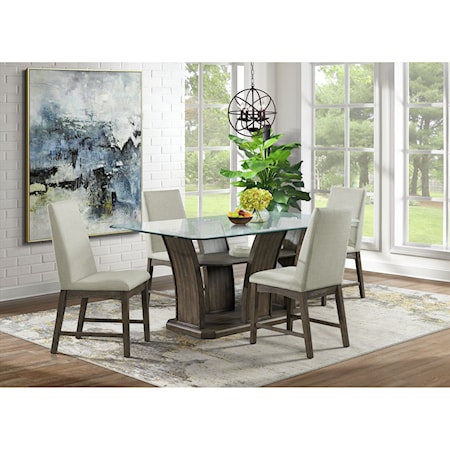 5-Piece Rectangular Dining Set