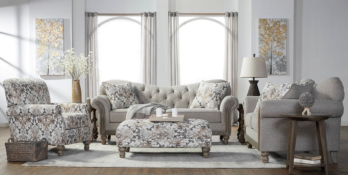 Hughes Furniture 8725 8725S Sofa | Elgin Furniture | Uph