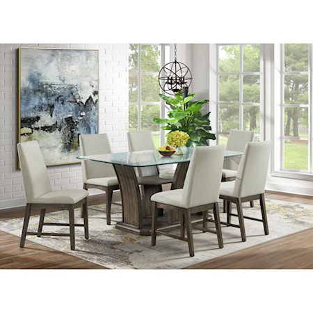 7-Piece Rectangular Dining Set