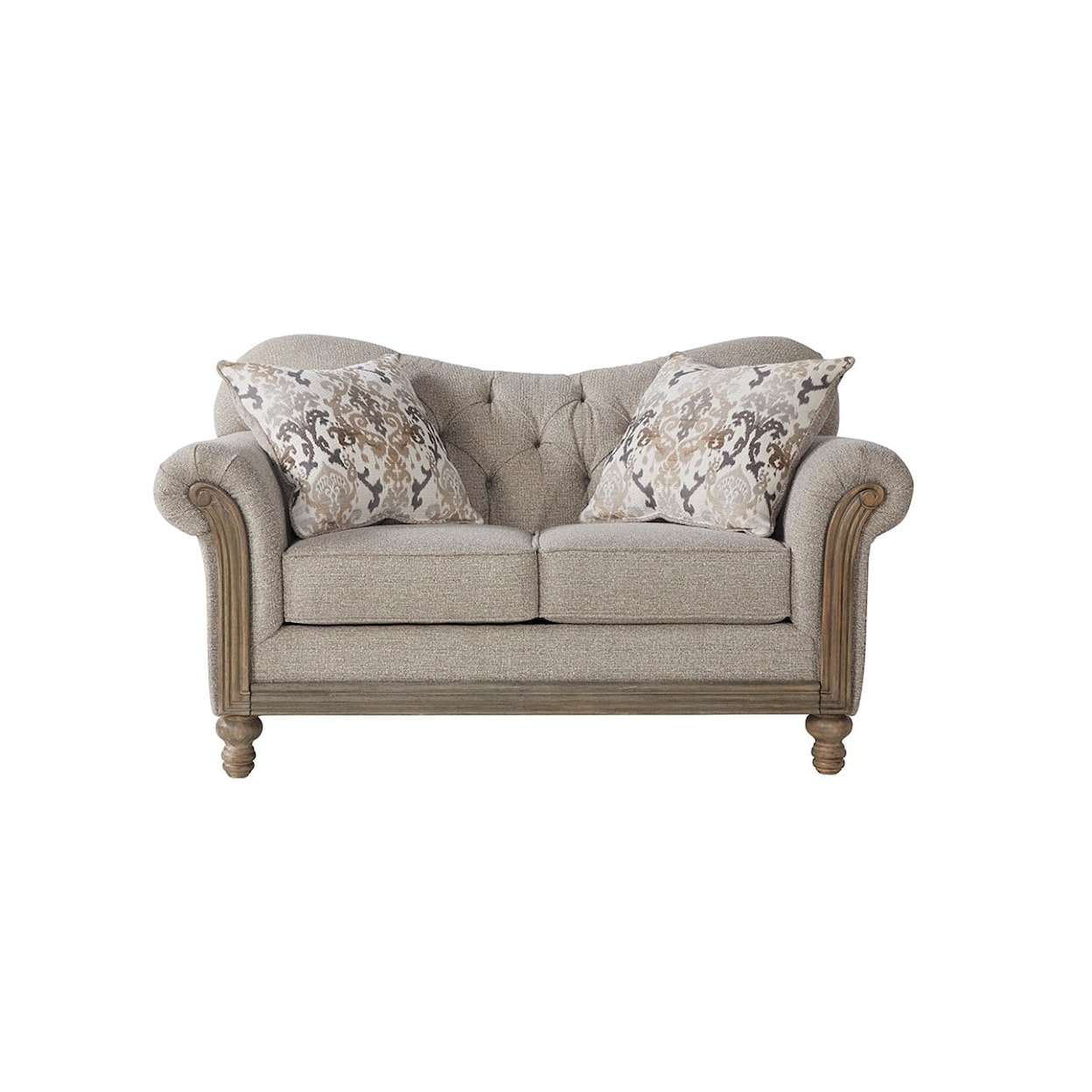 Hughes Furniture 8725 Loveseat