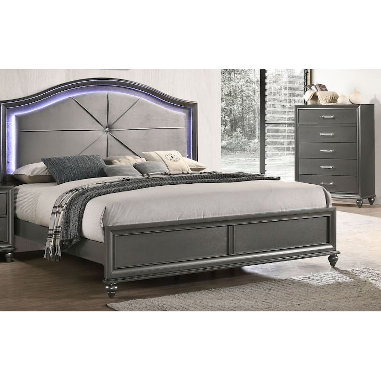 Lifestyle C8318 King Size Bed