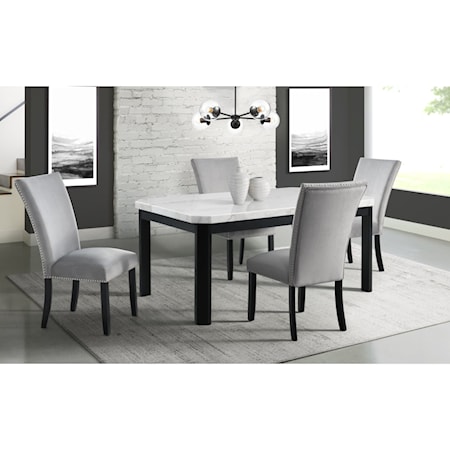 5-Piece Dining Table & Chair Set