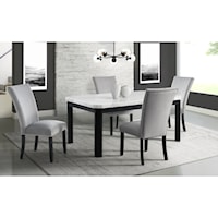 5-Piece Dining Table & Chair Set