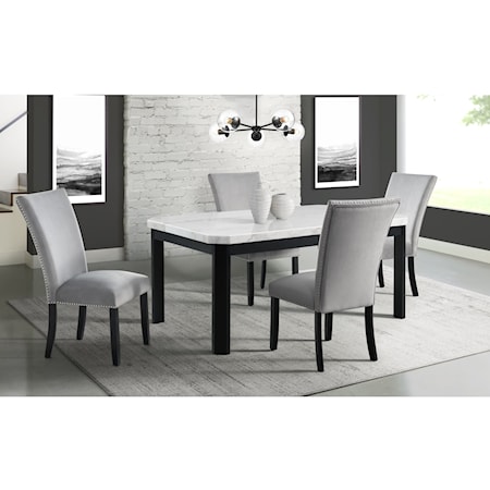 5-Piece Dining Table & Chair Set