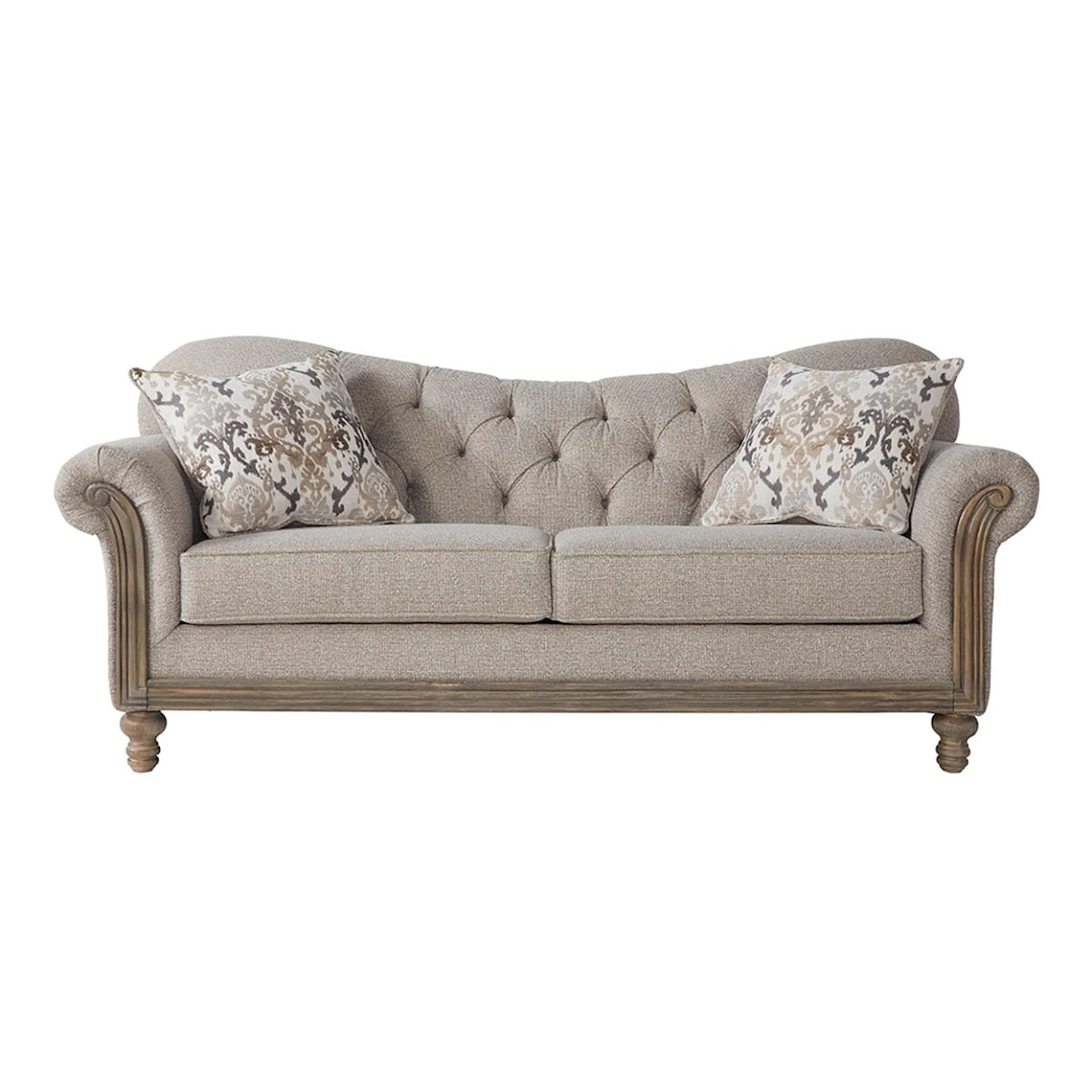 Hughes Furniture 8725 Sofa